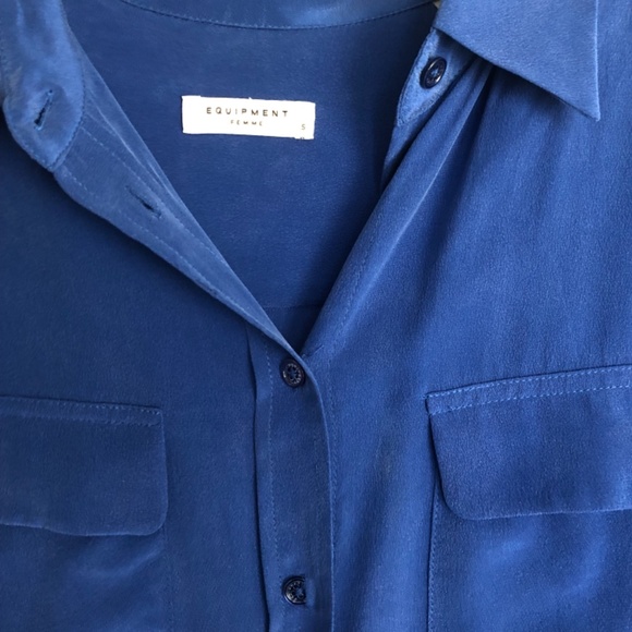 New Equipment two pocket shirt (In Blue & Green) - Picture 12 of 12